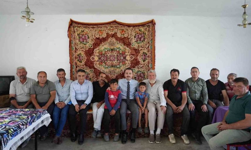 Kaymakam Hökelekli köy ziyaretlerinde halkın taleplerini yerinde dinledi