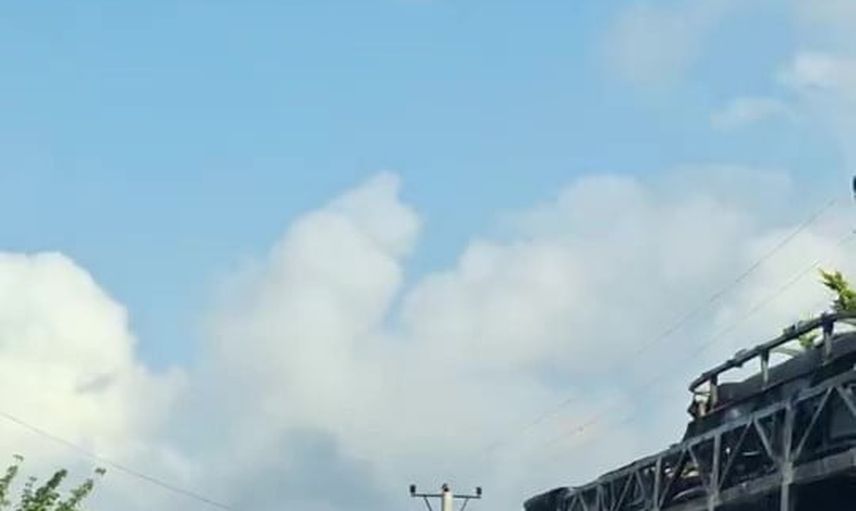 Kocaeli'de motor kısmından çıkan yangın belediye otobüsünü kullanılamaz bıraktı