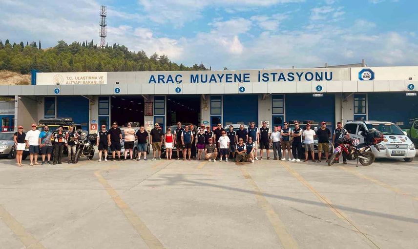 Anadolu Dostluk Rallisi'nde ilk yarı tamamlandı