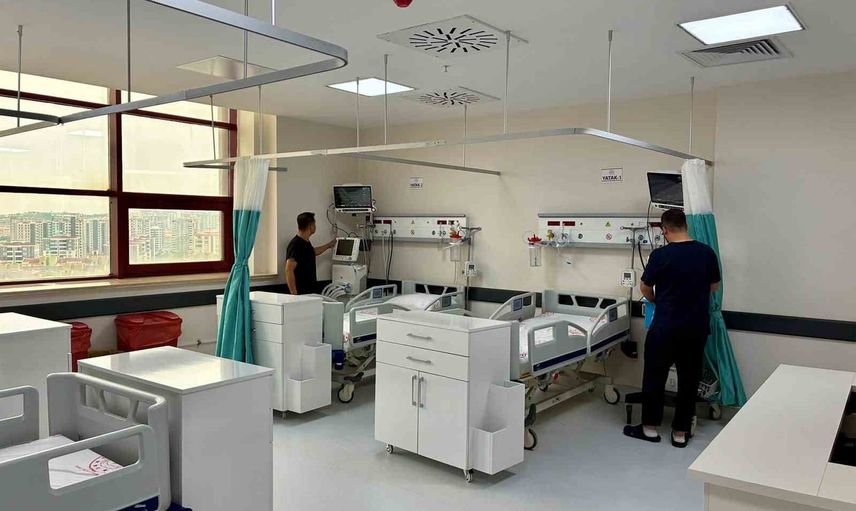 Diyarbakır'ın yoğun bakım gücü 60 yatakla güçlendi