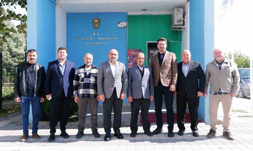 Albayrak'ın muhtar buluşmaları Odunpazarı'nda sürdü