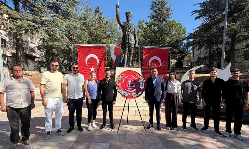 Bilecik'te CHP'nin 103. kuruluş yıldönümünde birlik ve temiz siyaset vurgusu