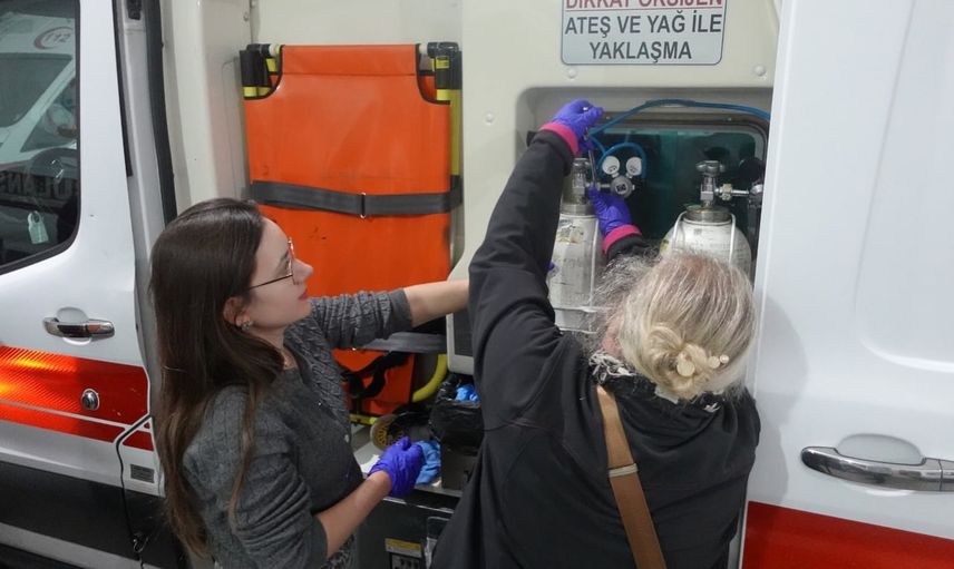 Ambulanslarda oksijen güvenliği: Eskişehir'de personel eğitimi öncelik oldu