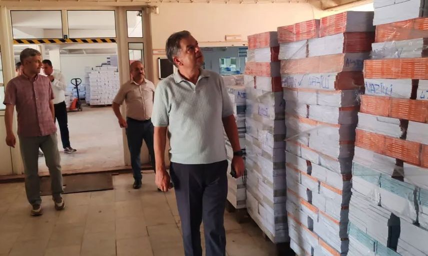 Nazilli'de kitap lojistiği sıkı takibe alındı