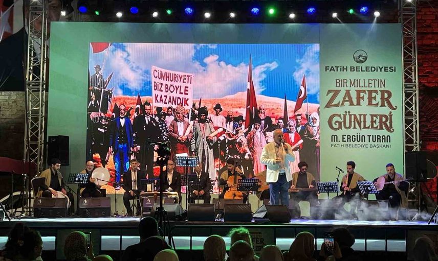 Fatih'te mevlid kandili buluşması zafer haftası ruhuyla