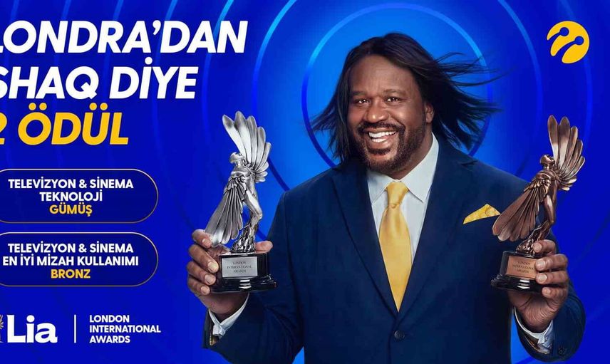 Shaq ile 5G'nin mizahi zaferi: Turkcell'e LIA'dan iki ödül