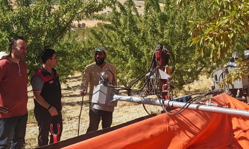 Ağın'da badem üretim alanlarında kapsamlı saha incelemesi