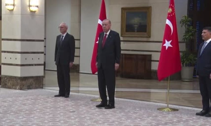 erdoğan kabul etti: beş büyükelçi güven mektuplarını sundu