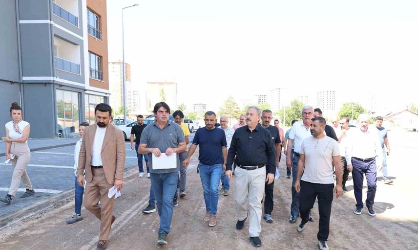 Melikgazi'de dönüşüm hızlandı: 11 noktada yaşam alanları yenileniyor