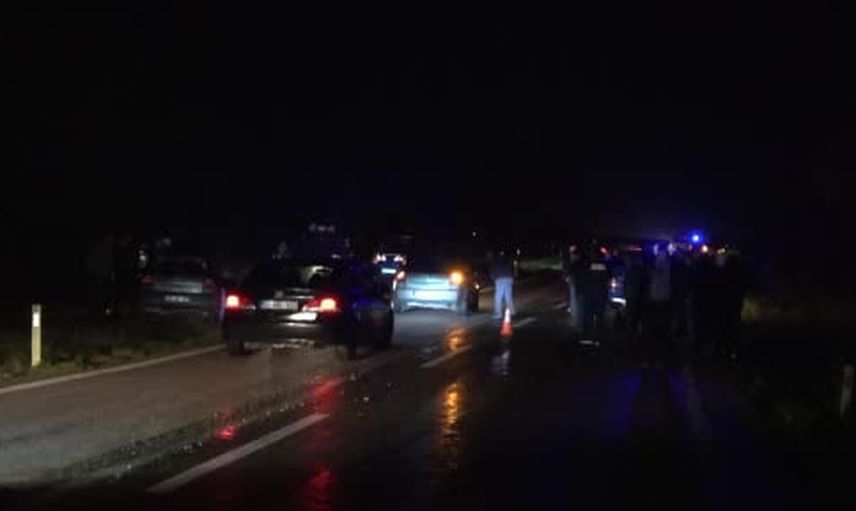 Taşköprü'de büyükbaşla çarpışma: sürücü yaşamını yitirdi