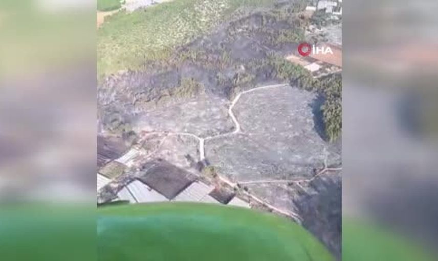 Seydikemer’den Kaş’a uzanan yangın ekiplerin müdahalesiyle kontrol altına alındı