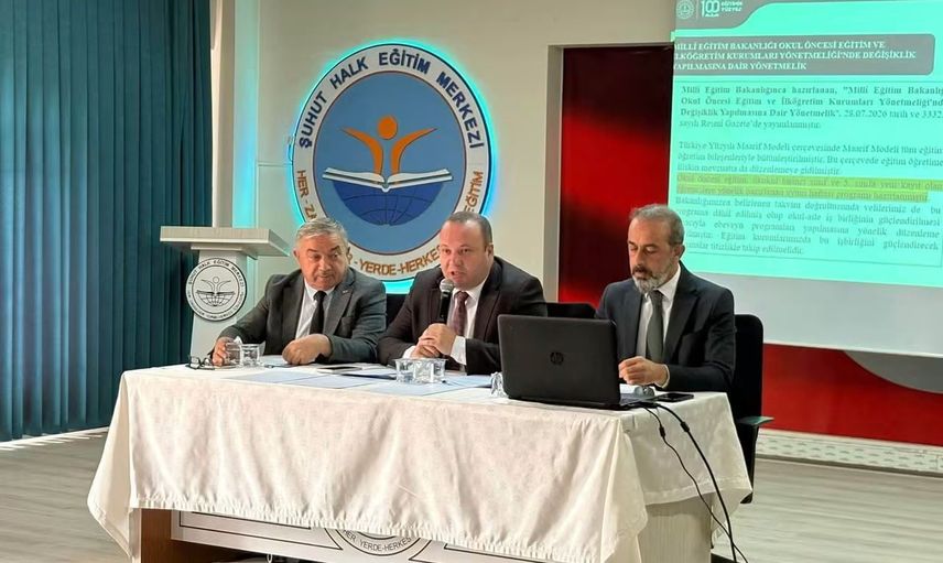 Şuhut'ta okullar yeni döneme güvenlik ve hazırlık odaklı hazırlanıyor
