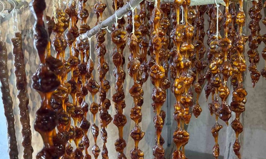 Dört yüz yıllık handa zeytin ve üzümün izinde: Kayna Sabun ve Pekmez Müzesi
