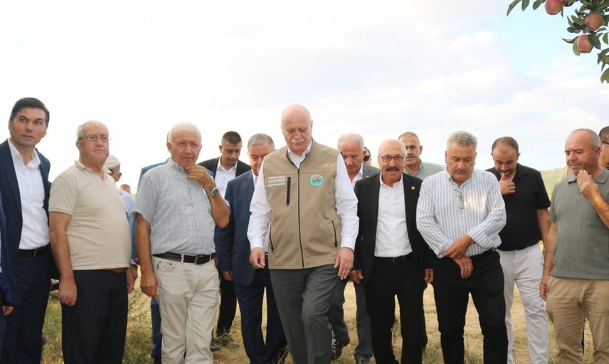 Çivril'de elma hasadında üretim artışı ve pazarlama önceliği