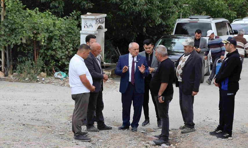 Derebağ’da seferberlik: yağışın açtığı yaralar sarılacak