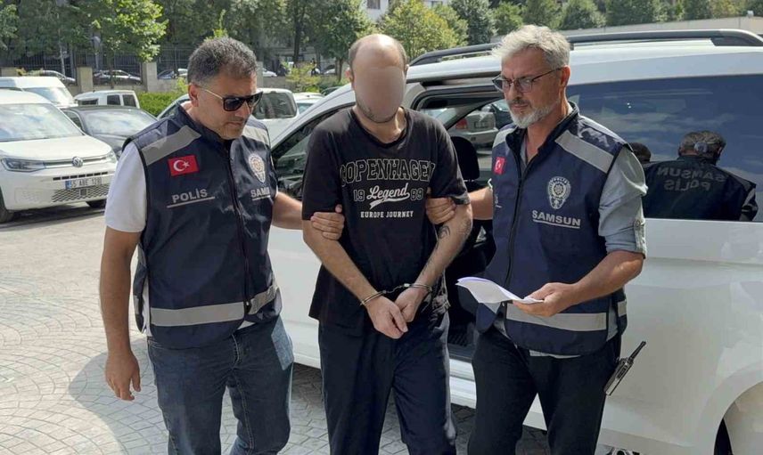 Samsun'da 15 yıl hapisle aranan şahıs genel bilgi toplama kontrolünde yakalandı