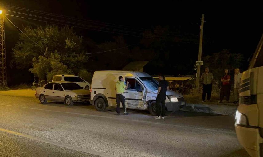 Kadirli'de trafik kazasında motosiklet sürücüsü hayatını kaybetti