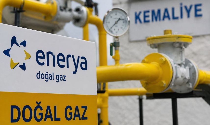 Kemaliye doğal gaza erişimde önemli adım