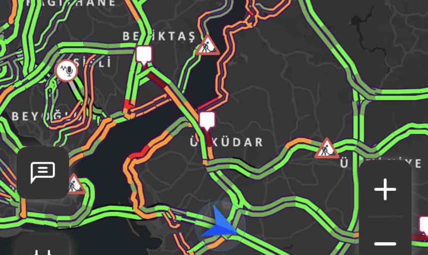 Cumhuriyet bayramında İstanbul'da yolların sessizliği