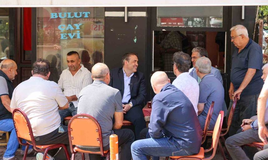 Vali Sözer saha ziyaretlerinde vatandaşın nabzını tuttu