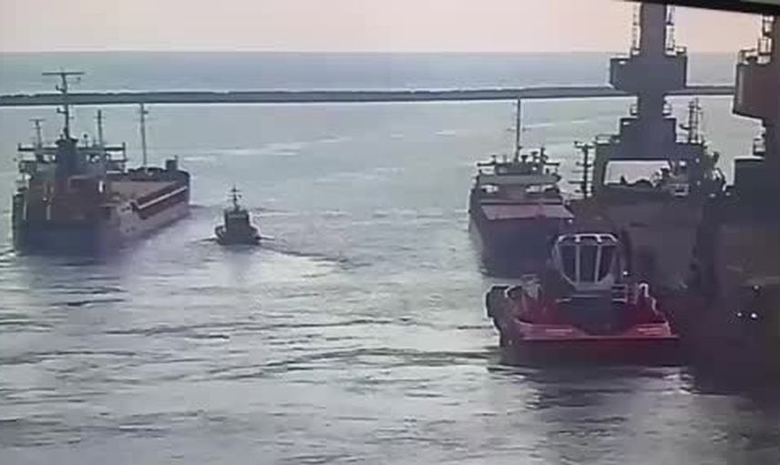 İskenderun’dan son kareler: Tuğberk İmamoğlu'nun limandan çıkışı güvenlik kamerasında