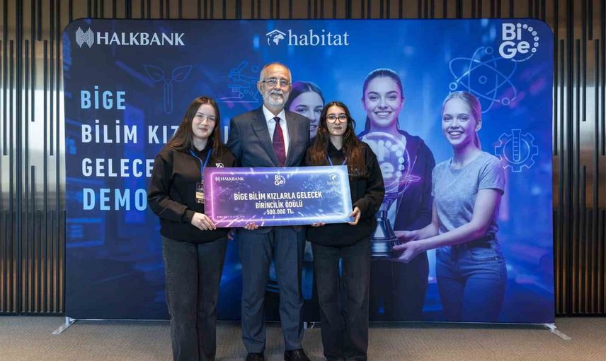 Mersinli lise ekibinin renkleri hissettiren projesi 562 takım arasından birinci oldu