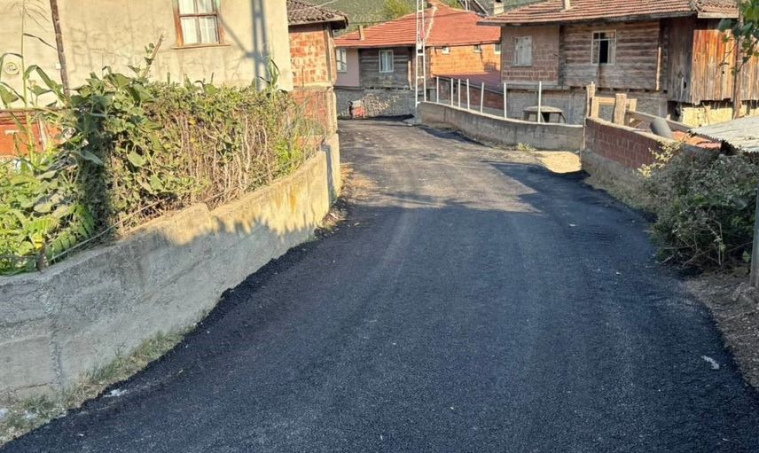 Saraydüzü'nde köylere erişim için yol çalışmaları sahada ilerliyor
