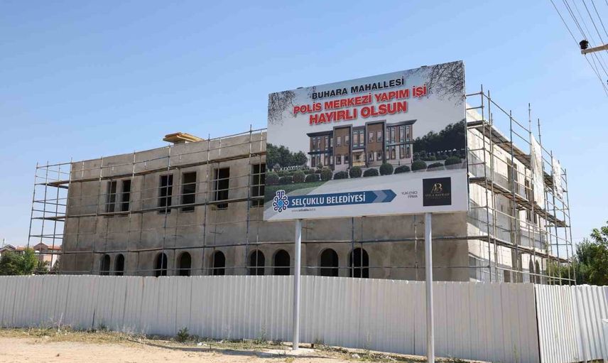 buhara mahallesi yeni polis merkeziyle güçleniyor