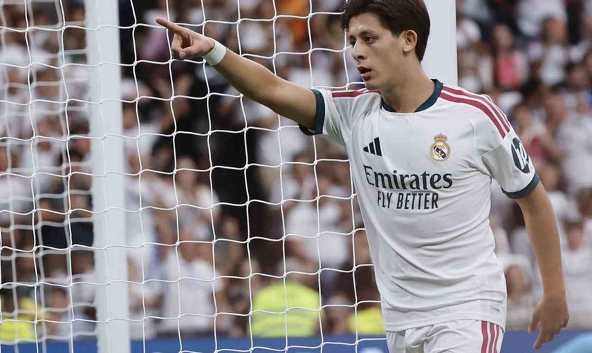 Bernabéu'de Arda Güler son golü atarak Real Madrid'i zirveye taşıdı