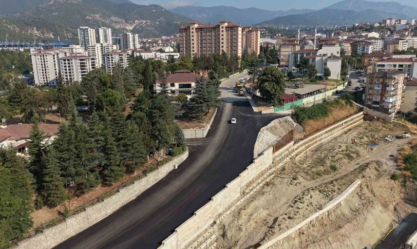 Esentepe rampasında altyapı yenilendi, üç mahallenin ulaşımı yeniden sağlandı
