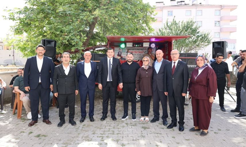 Baki Ersoy bünyan'da teşkilat ve esnafla bir araya geldi