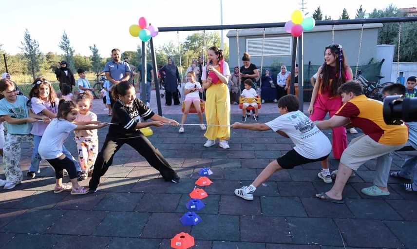 Kırıkkale parklarında çocuklar sokak oyunlarını yeniden keşfetti