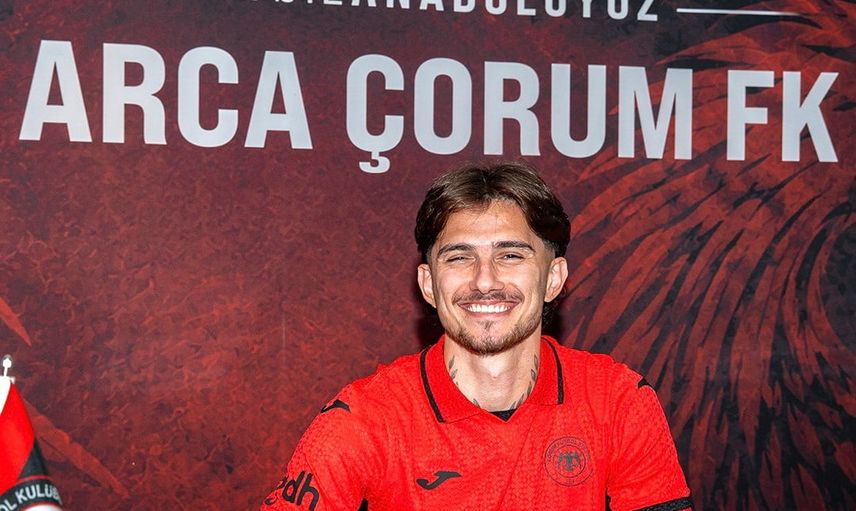 Çorum FK Berat Özdemir’i 2+1 yıllık sözleşmeyle kadrosuna kattı