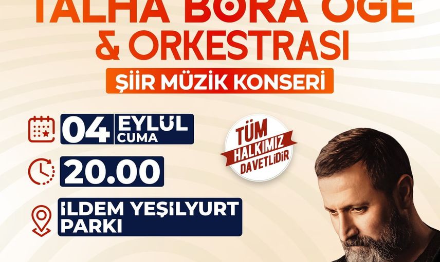 Melikgazi'de gönüllere dokunan akşam: Talha Bora Öge ve Orkestrası İldem'de