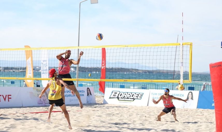 Çeşme sahillerinde grand slam heyecanı başladı