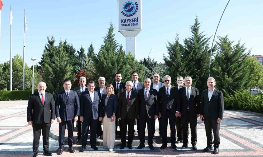 Kayseri sanayi odası'nda yeni dönem: ortak akıl ve üretime odaklı yönetim