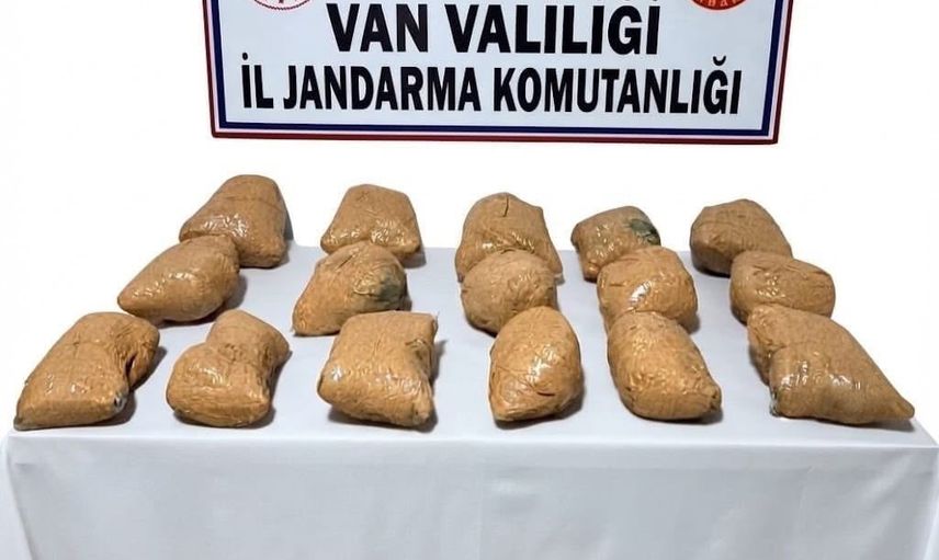 Saray'da Yamanyurt operasyonu: 16 pakette 22 kilo 100 gram toz esrar ele geçirildi