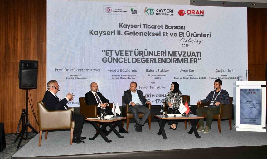 Kayseri çalıştayında gündeme gelen talepler Türk Gıda Kodeksi'nde somutlaştı