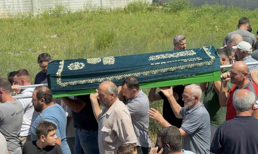 Atakum sahilinde hayatını kaybeden genç için veda