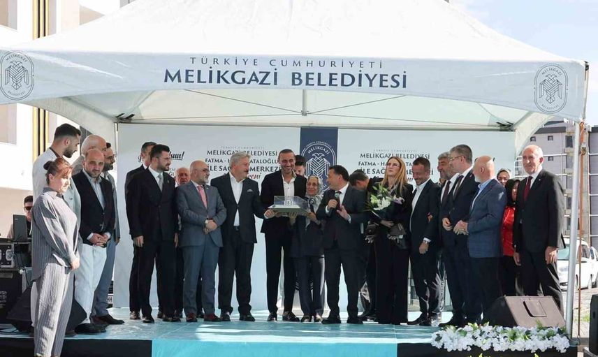 Şirintepe'ye yeni sağlık merkezi: Melikgazi'den bağışla hayata geçen aile sağlığı merkezi