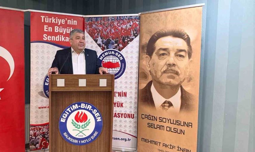 Eğitim-Bir-Sen balıkesir 1 nolu şubesinde Ercan Kurter'le istikrar sürüyor
