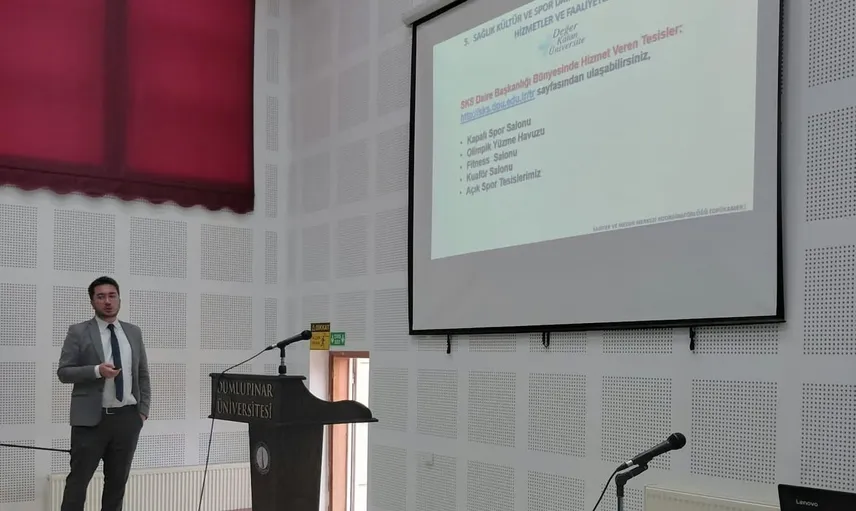 Emet myo'da üniversiteye geçişe hazırlık: yeni öğrenciler oryantasyonda buluştu