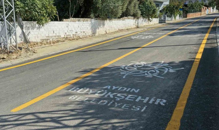 Dereköy'de ana güzergah yenilendi, ulaşım konforu artacak