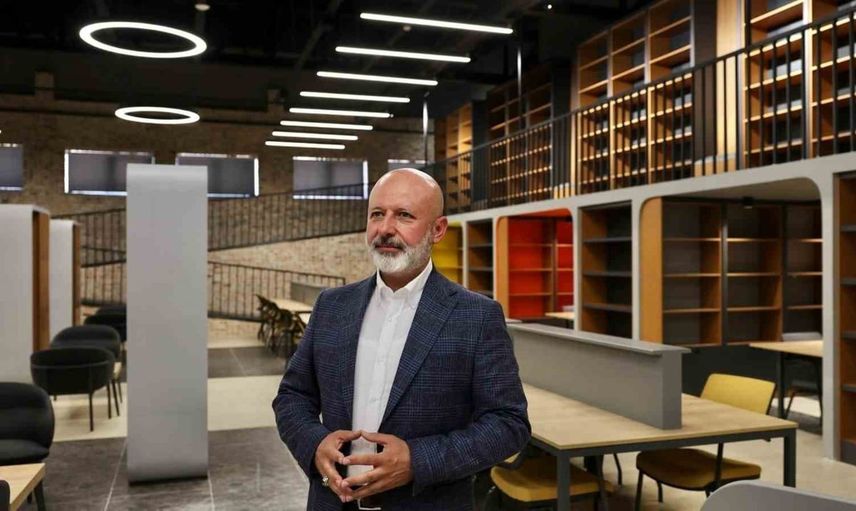Kocasinan'ı kütüphanelerle dönüştürüyoruz: gençlere güvenli çalışma alanları