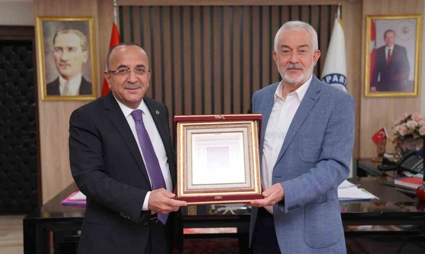 Isparta'da ahilik haftası ziyaretinde kardeşlik ve dayanışma vurgusu