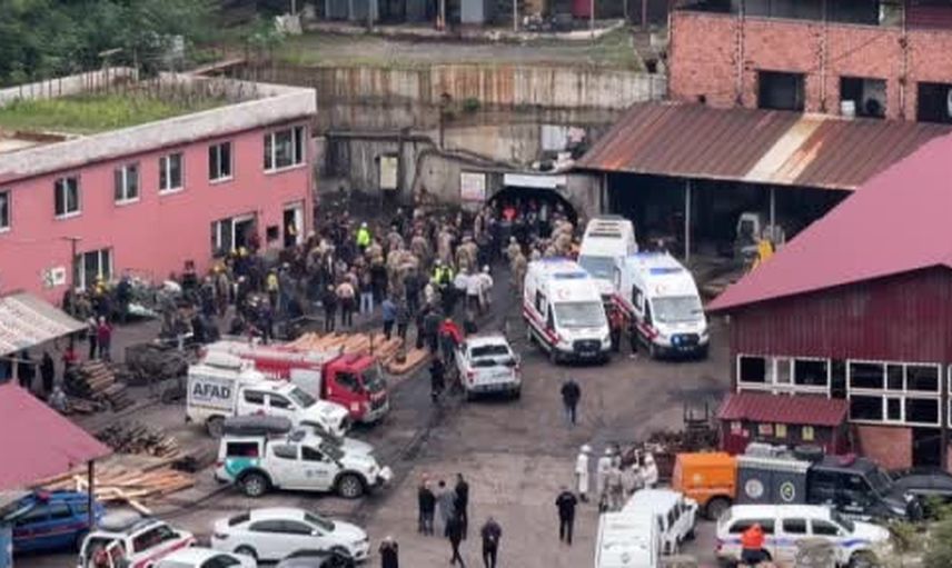 Zonguldak'ta maden ocağındaki patlama ihbarına ekip yönlendirmesi yapıldı
