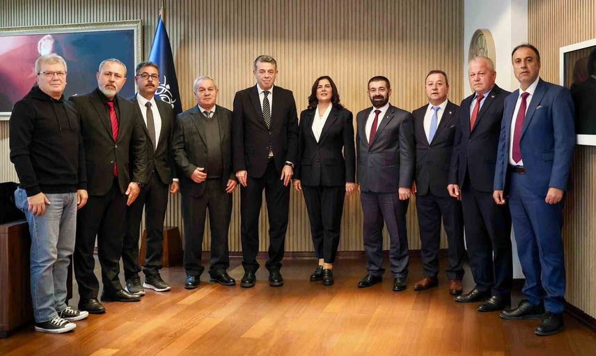 Başkan Çerçioğlu'nu ağırladı: Aydın esnaf ve sanatkarlar odaları birliği ziyareti