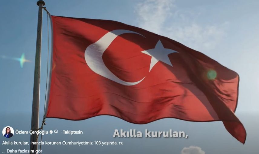 Sosyal medyada hızla yayılan 29 ekim videosu Çerçioğlu’nu gündemin zirvesine taşıdı