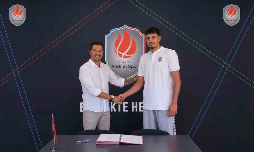 Aliağa Petkimspor genç pivot Osman Nurveren ile geleceğe yatırım yaptı