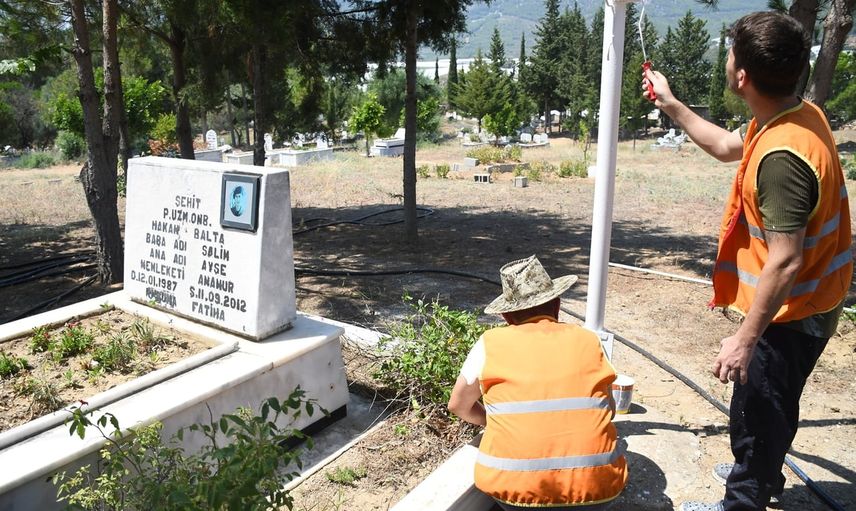 Hükümlüler gönüllü çalışma modeliyle Anamur’un yüzünü değiştirdi